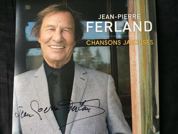 Chansons Jalouse (vinyle) Exemplaire a Tirage Limité autographié par Jean-Pierre Ferland sur le carton de la pochette en couverture ALBUM NEUF.