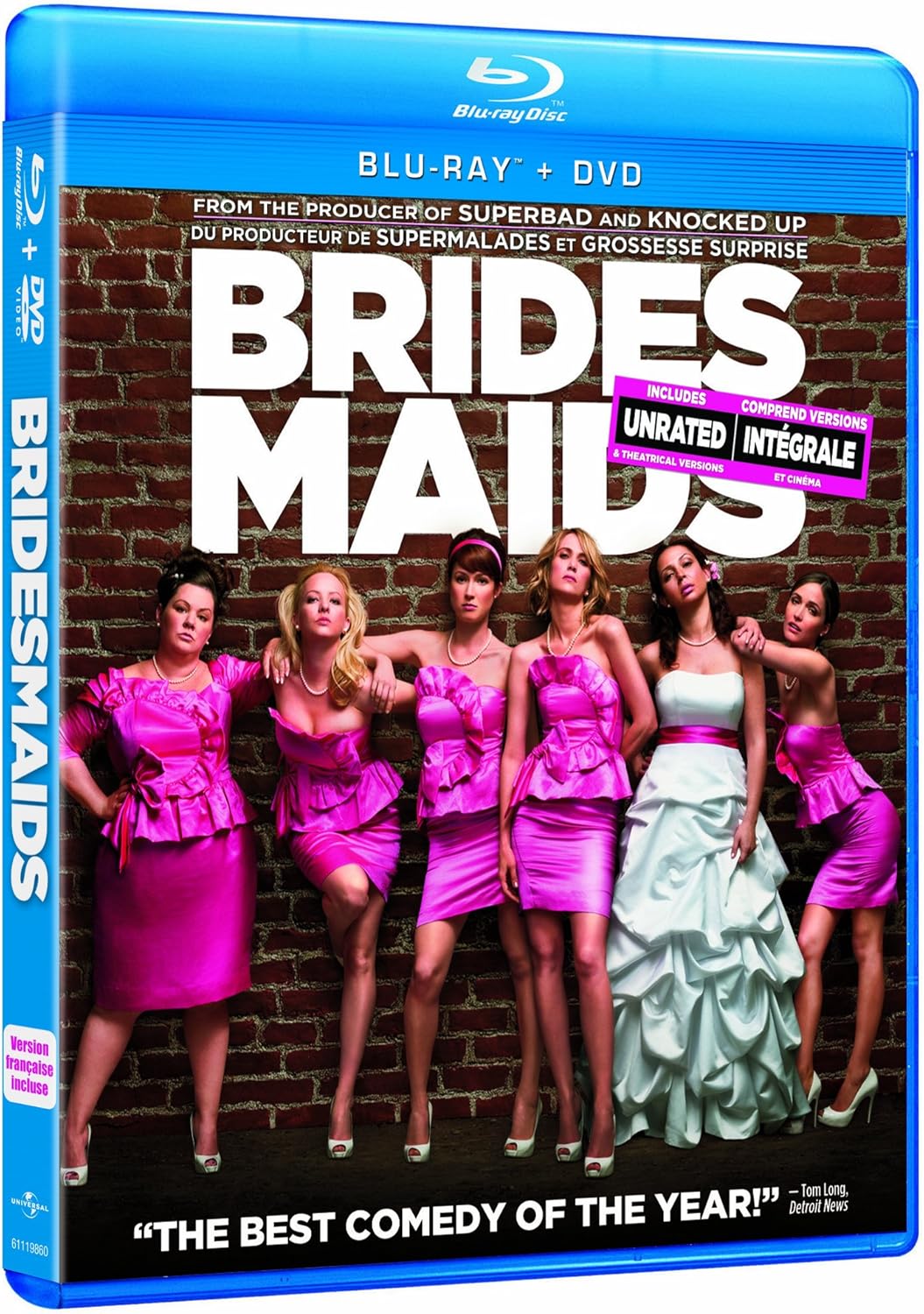 Bridesmaids (Unrated) (Blu-ray + DVD) (Bilingual)