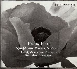 Franz Liszt. Symphonic Poems. Volume One - Les Preludes/ Tasso/ Bergsymphonie/ Prometheus/ Festklange/ Mazeppa/ Heroide Funebre - Masur (2 CD Box) by Unknown (1988-01-01) [Audio CD]