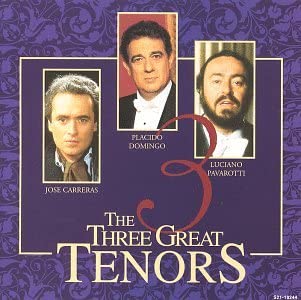 Three Great Tenors [Audio CD] Carreras / Domingo / Pavarotti