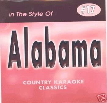 ALABAMA Country Karaoke Classics CDG Music CD