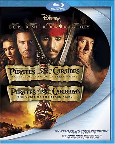 Pirates of the Caribbean: The Curse of the Black Pearl (Version française) [Blu-ray]