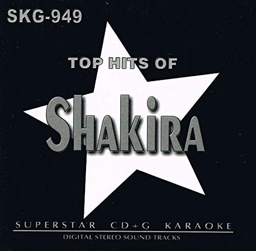 Top Hits of Shakira Superstar Karaoke (CD+G) [Audio CD] Karaoke In The Style Of Shakira (CD+G)