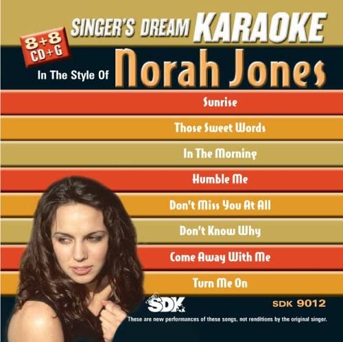 Norah Jones Karaoke [Audio CD] Karaoke