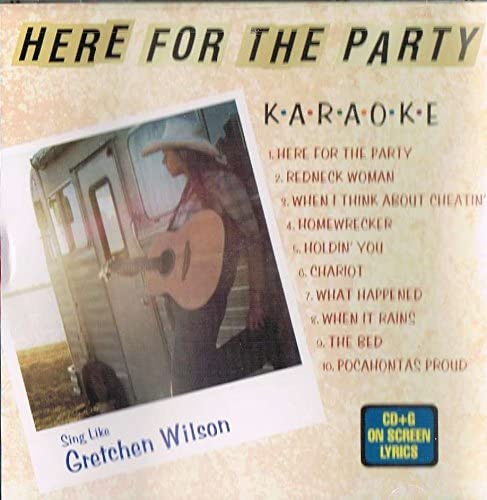 Sing Like Gretchen Wilson (Instrumental Karaoke CD+G on Screen Lyrics) [Audio CD] Sing Like Gretchen Wilson Karaoke