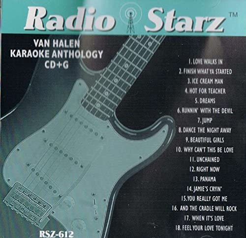 Van Halen Karaoke Anthology CD+G Radio Starz (Instrumental Karaoke CD+G) [Audio CD] Radio Starz Karaoke Van Halen