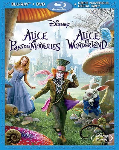 Alice au pays des merveilles / Alice in Wonderland (Bilingual) [Blu-ray + DVD + Digital Copy] [Blu-ray]