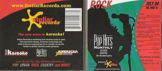 POP HITS MONTHLY-ROCK JULY 04 VOL. 0407R (CD+G) [Audio CD] Version made popular by: Melissa Etheridge/ The Calling/ Michael Andrews/ Gary Jules/ Eric Clapton/ John Mayer Dave Malthews/
