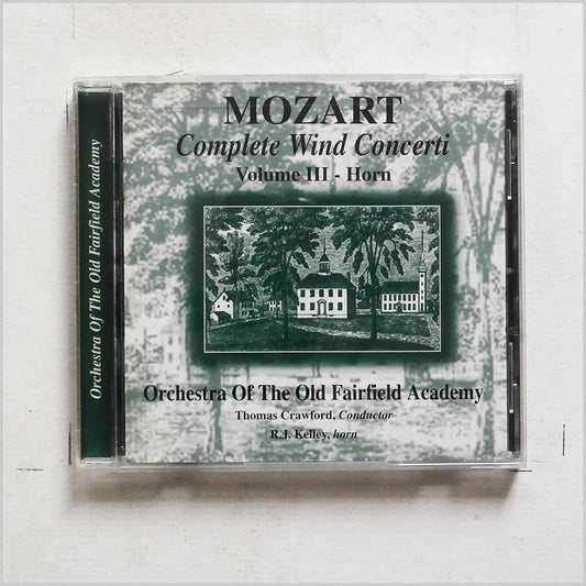 Wind Concerti V3 [Audio CD] Mozart, Kelley, Crawford and Old Fairfield Academy