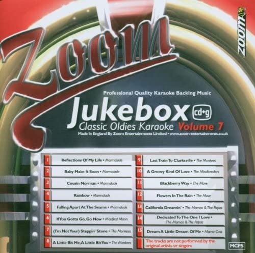Zoom Karaoke CD+G - Jukebox Classic Oldies - Volume 7 [Audio CD] Zoom Karaoke