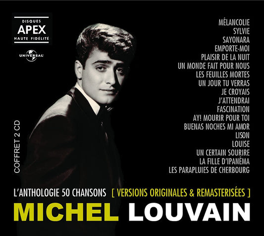 L'Anthologie 50 Chansons [Audio CD] Michel Louvain