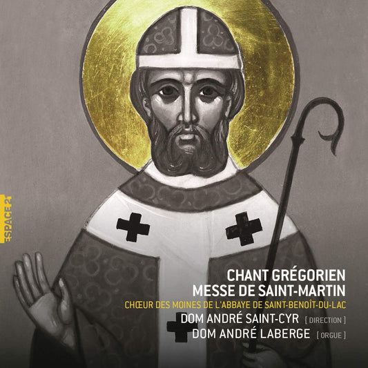Chant grégorien messe de Saint-Martin [Audio CD] Dom André Saint-Cyr