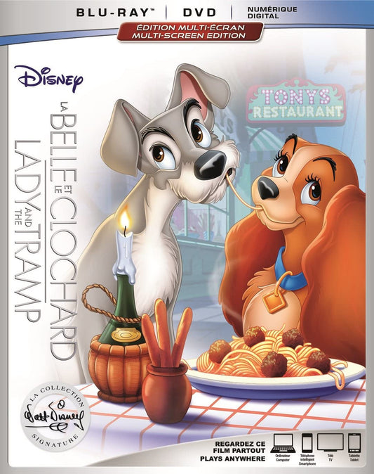 LADY AND THE TRAMP  (Bilingual) [Blu-ray]