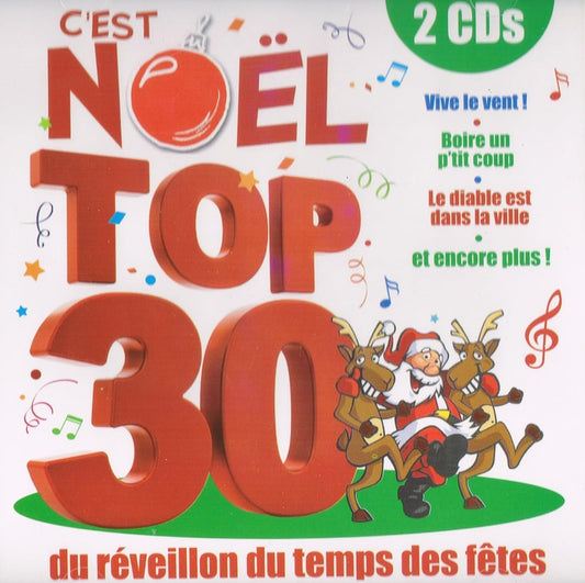 C'est Noel Top 30 du Reveillon du Temps des Fetes (2CD) [Audio CD] Artistes Varies