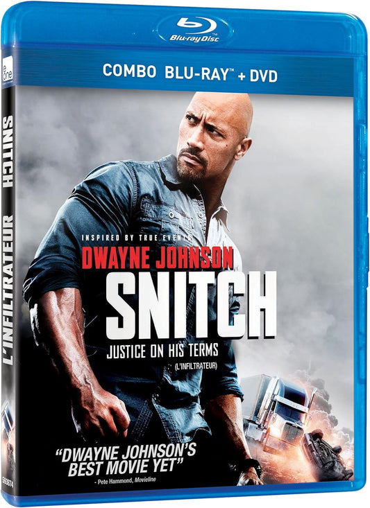 Snitch / L'Infiltrateur (Bilingual) [Blu-ray + DVD]
