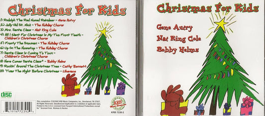 Christmas for Kids (with Gene Autry/ Nat King Cole/ Bobby Helms & more...) [Audio CD] Gene Autry/ Nat King Cole/ Bobby Helms/ The Holiday Chorus/ Children's Christmas Chorus/ Cathy Berrett/ Liberace/