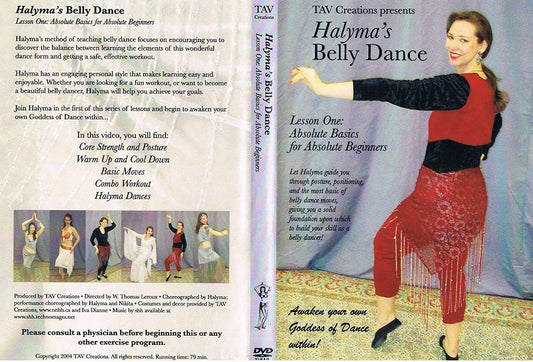 Halyma's Belly Dance - Lesson One: Absolute basics for absolute beginners [DVD]
