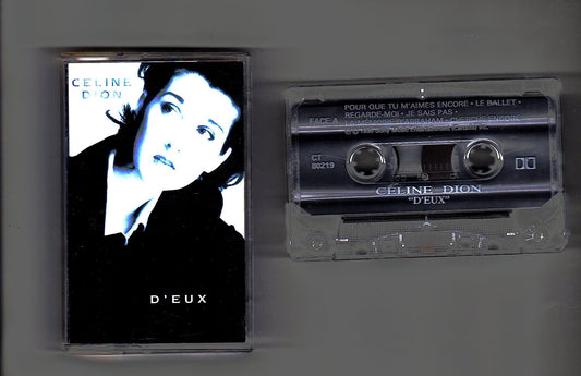 D'EUX (FRENCH) [Audio Cassette / USED Like New] Céline Dion