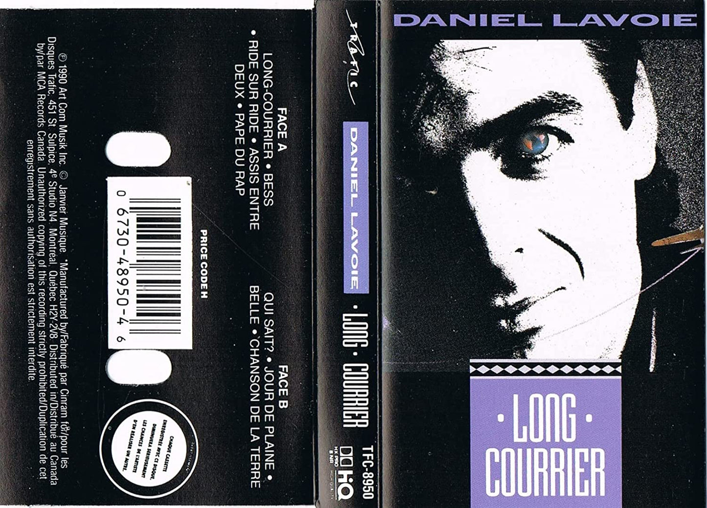 Long Courrier [Audio CD / USED Like New] Daniel Lavoie
