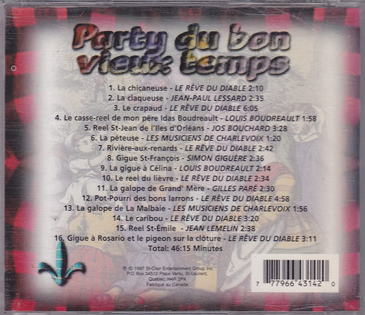 Party Du Bon Vieux Temps / Folklore [Audio CD] Artistes Varies