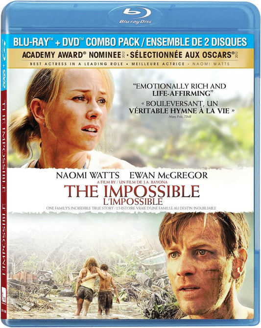 The Impossible / L'impossible (Bilingual) [Blu-ray + DVD]