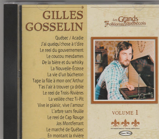 V1 (Frn) [Audio CD] Gilles Gosselin