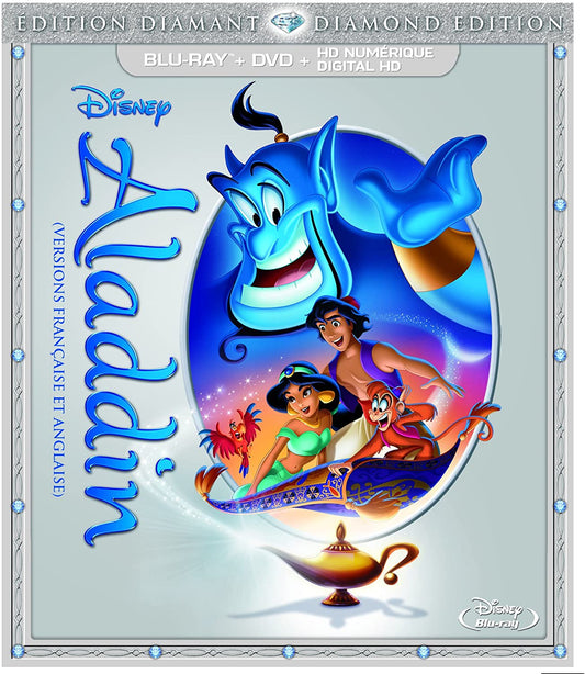 Aladdin (Édition Diamant - version française) [Blu-ray + DVD + HD numérique] (Bilingual)