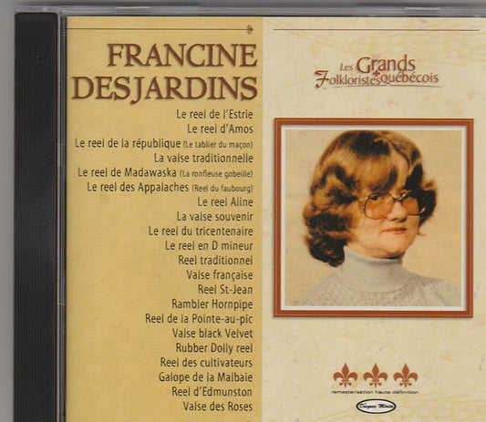 Les Grands Fokloristes Quebecois  [Audio CD] Francine Desjardins