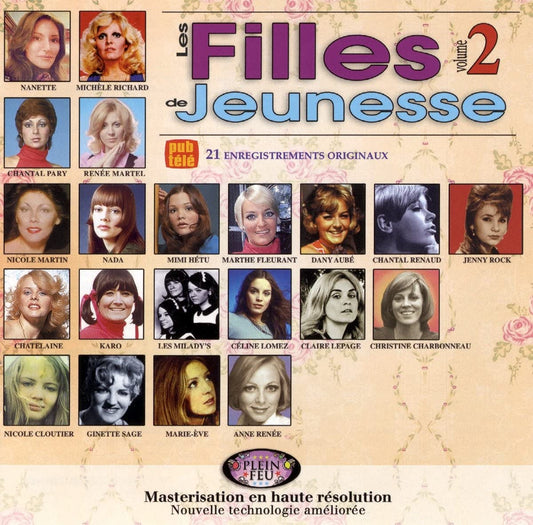 Les Filles De Jeunesse/ Volume 2 [Audio CD] Renee Martel / Chantal Pary / Michelle Richard
