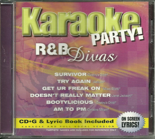 R&b Divas: Karaoke Party [Audio CD] Countdown