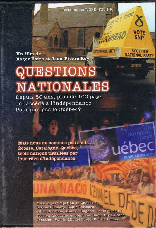 Questions Nationales. Un film de Roger Boire et Jean-Pierre Roy [DVD]