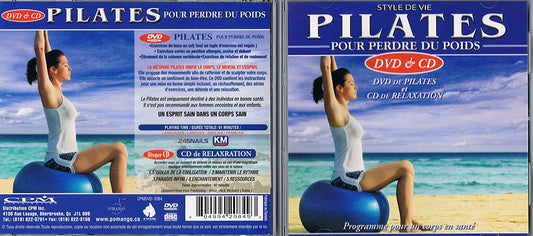 Pilates Pour Perdre du Poids - Style de vie (DVD de Pilates & CD de Relaxation) ENGLISH & FRANCAIS [DVD]