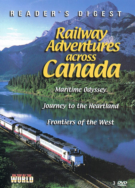 Railway Adventures Across Canada - Maritime Odyssey/ Journey to the Heartland/ Frontiers of the West. (3 DVD Set / Reader's Digest DVD / Language: English Only) [DVD]