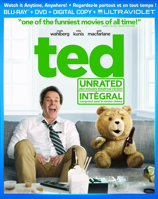 Ted (Bilingual) [Blu-ray + DVD + Digital Copy + UltraViolet]