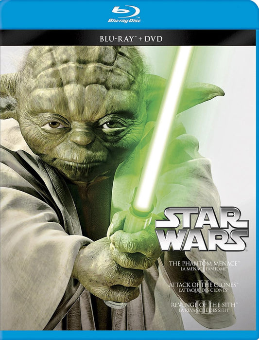 Star Wars: Episodes I-III Trilogy [Blu-ray + DVD] (Bilingual)