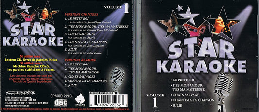 Star Karaoke Vol. 1 [Audio CD] Various Karaoke