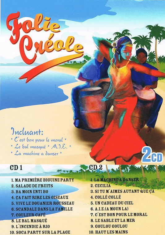 Folie Créole - 2CD (incluant 20 chansons) [Audio CD] Artistes Variés (Cover Artists)