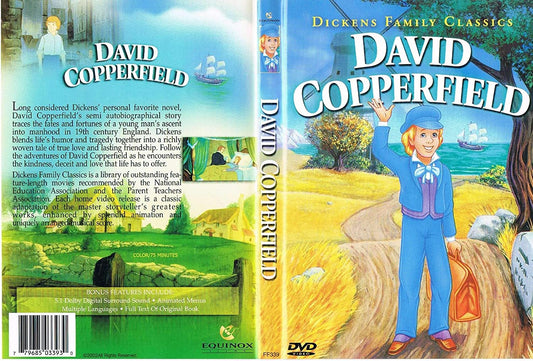 David Copperfield A Classic of Charles Dickens / David Copperfield Un Classic de Charles Dickens (Languages: English/ French & Spanish) Reversible Cardboard French & English [DVD]