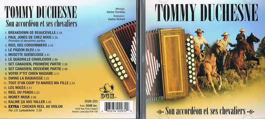 SON ACCORDÉON ET SES CHEVALIERS - TOMMY DUCHESNE [Audio CD] Tommy Duchesne