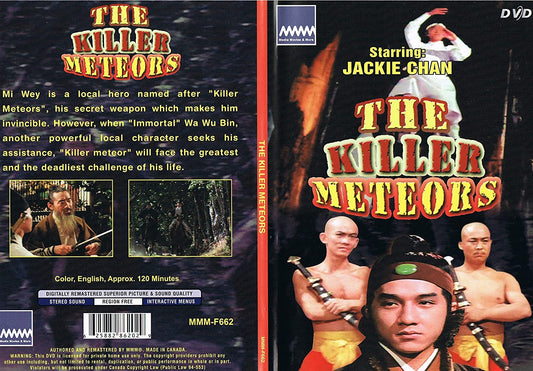 The Killer Meteors Starring: Jackie Chan (1976, Languages: English Only, NTSC All Region) [DVD]