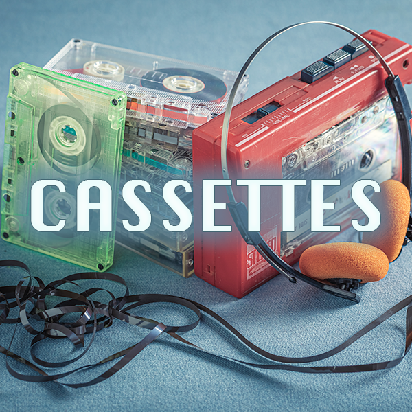 4 Track Music Cassettes – Musica Monette