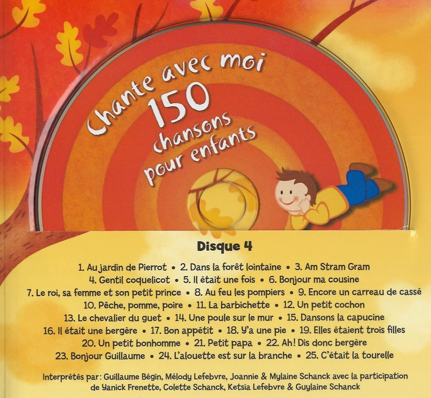 150 Chansons Pour Enfants [Audio CD] Chante Avec Moi