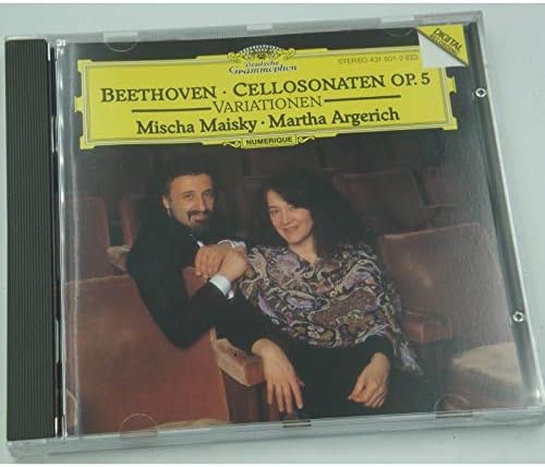 Beethoven: Cellosonaten Op 5, [Audio CD] Argerich, Martha; Maisky, Mischa