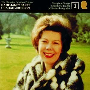 Complete Songs Vol 1 [Audio CD] Dame Janet Baker, Graham Johnson - The Hyperion Schubert