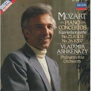 Mozart: Piano Concertos 25 & 2 [Audio CD] Philharmonia Orchestra; Ashkenazy, Vladimir