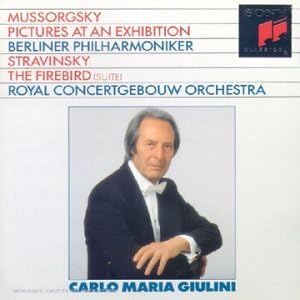 Tableaux d'une exposition [Audio CD] Mussorgsky, Stravinsky, Berliner Philharmoniker, Royal Concertgebouw Orchestra