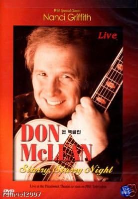 Don Mclean:[dvd]region all.starry starry night.with Nanci Griffith