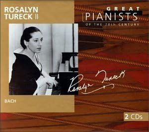 V2 Rosalyn Tureck Bach [Audio CD] Bach, Johann Sebastia