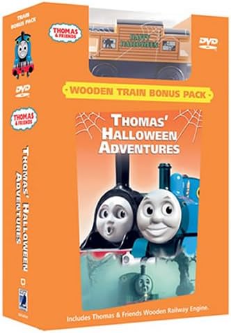 Thomas & Friends: Thomas' Halloween Adventures + Wooden Railway Engine [DVD]