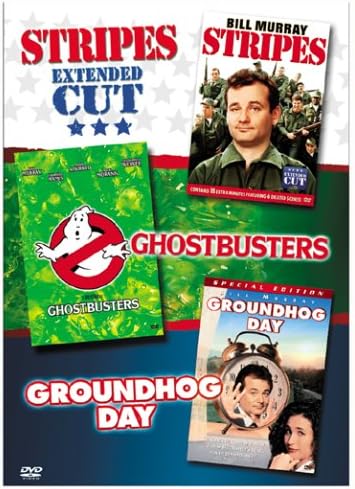 Stripes (Extended Cut), Ghostbusters, Groundhog Day Box Set [DVD]